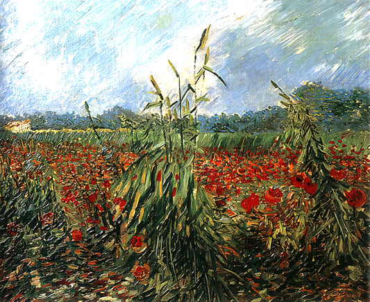 Van Gogh and the Sunflowers: The Story Behind the Iconic Series - Green Ears of Wheat by Vincent van Gogh