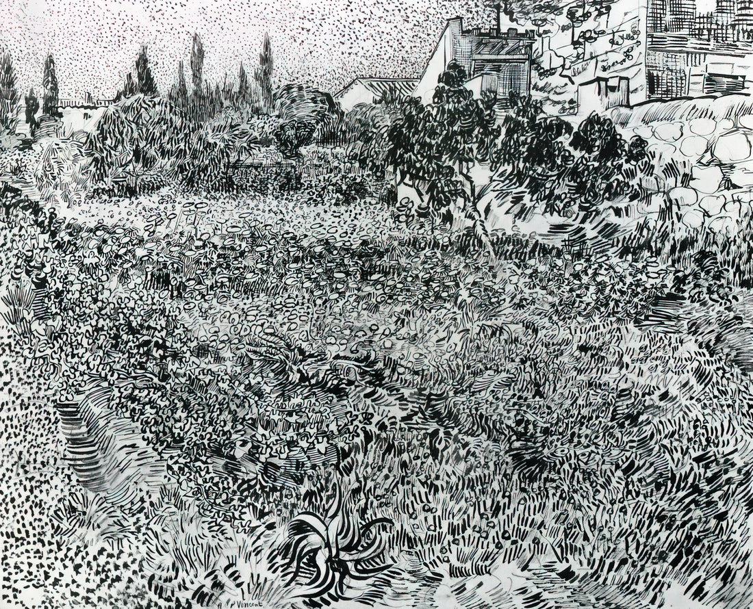 Van Gogh at the Musée d'Orsay: A Curator's Guide to His Masterpieces and Prints - Garden with Flowers by Vincent van Gogh