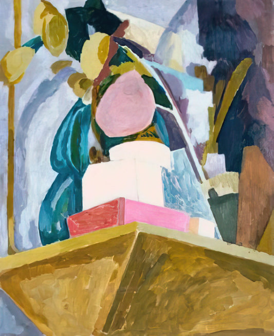 Vanessa Bell and the Bloomsbury Group: The Visionary Artist at the Heart of Modern British Art - STILL LIFE ON CORNER OF A MANTELPIECE 1914 by Vanessa Bell