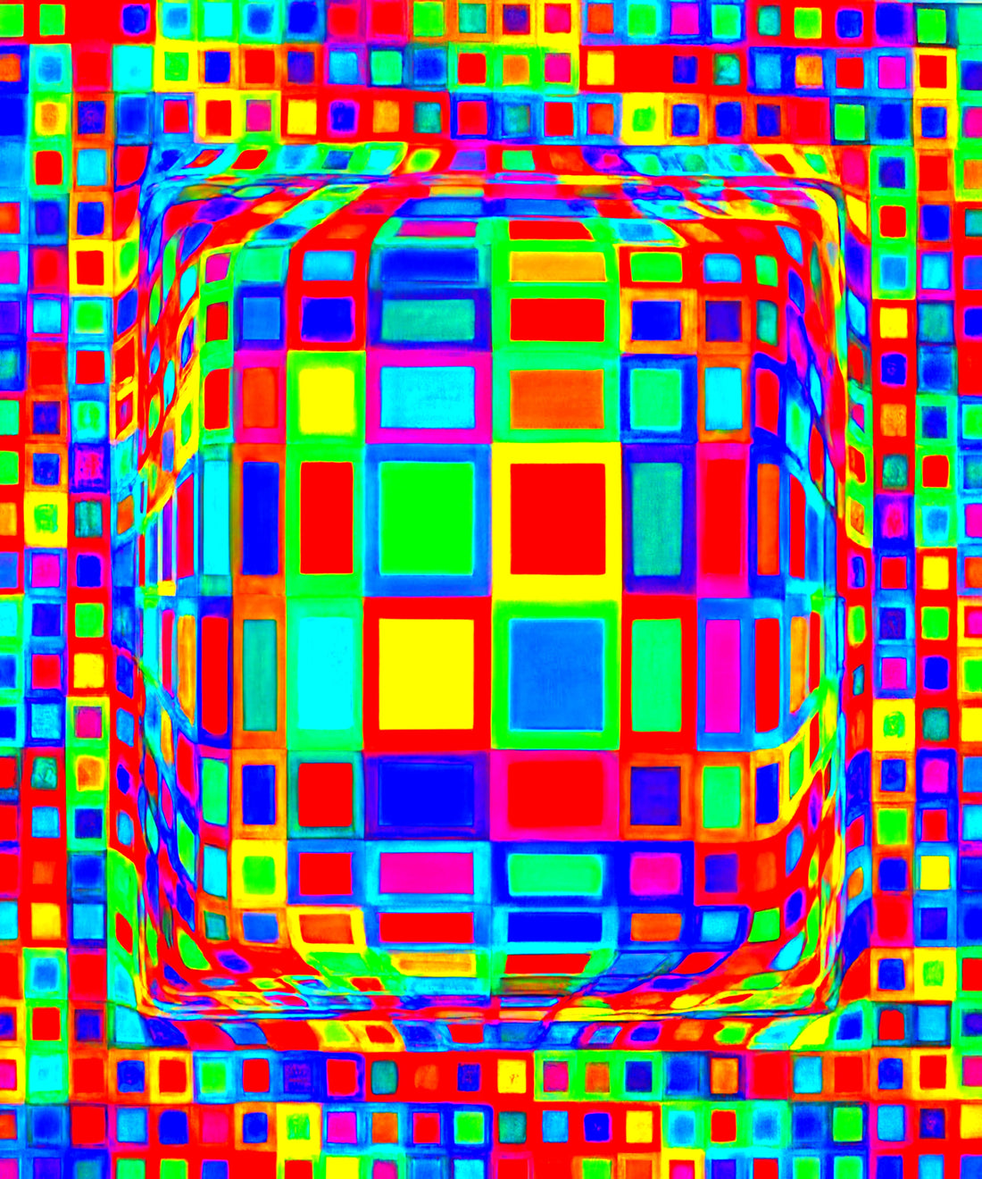 Vasarely Sphere: The Master of Optical Illusion and Kinetic Art - OND-DVA - Op Art by Victor Vasarely