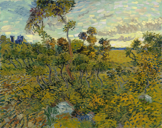 Vincent van Gogh Famous Artwork: A Curator's Guide to His Most Iconic Paintings - Sunset at Montmajour by Vincent van Gogh