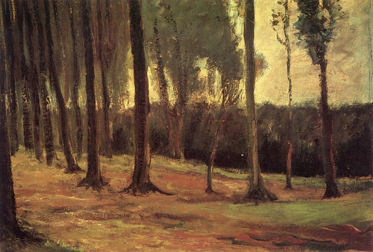 Vincent van Gogh Famous Works: A Curator's Guide to His Iconic Masterpieces - Edge of a Wood by Vincent van Gogh