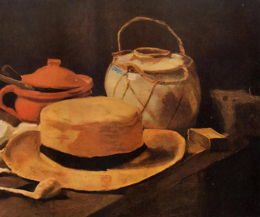 Vincent van Gogh Hamilton: Exploring the Immersive Legacy and Fine Art Prints - Still Life with Yellow Hat by Vincent van Gogh
