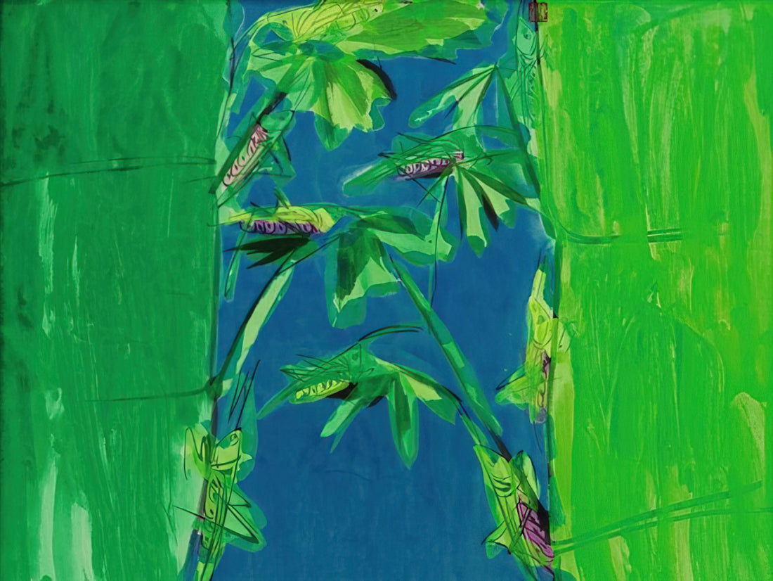 Walasse Ting Prints: A Vibrant Legacy of Color and Expression - Early Summer - 1980 by Walasse Ting