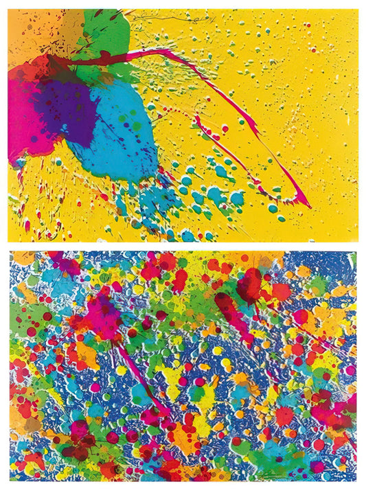 Walasse Ting: The Vibrant Visionary of Color and Movement - Morning Series - 1974 by Walasse Ting