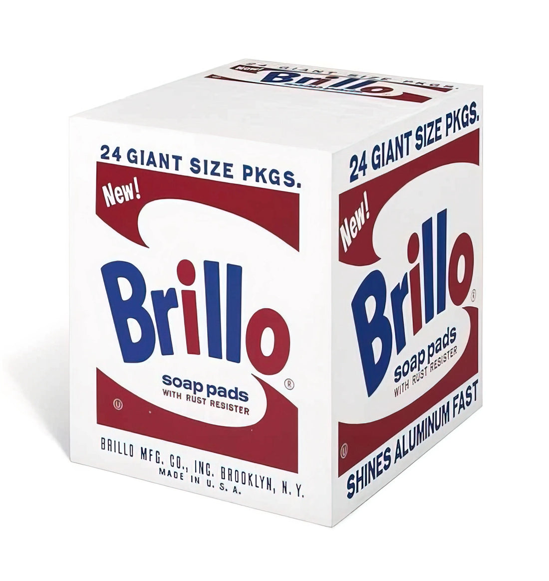 Warhol After the Party Print: The Artist's Late Period and Its Enduring Legacy - Brillo Soap Pads by Andy Warhol
