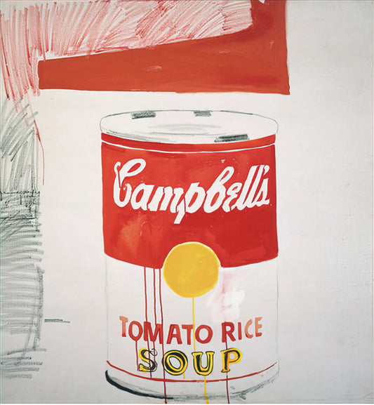 Warhol Beatles Print: The Iconic Pop Art Masterpiece Explained - Campbell's Soup Can  Tomato Rice  by Andy Warhol