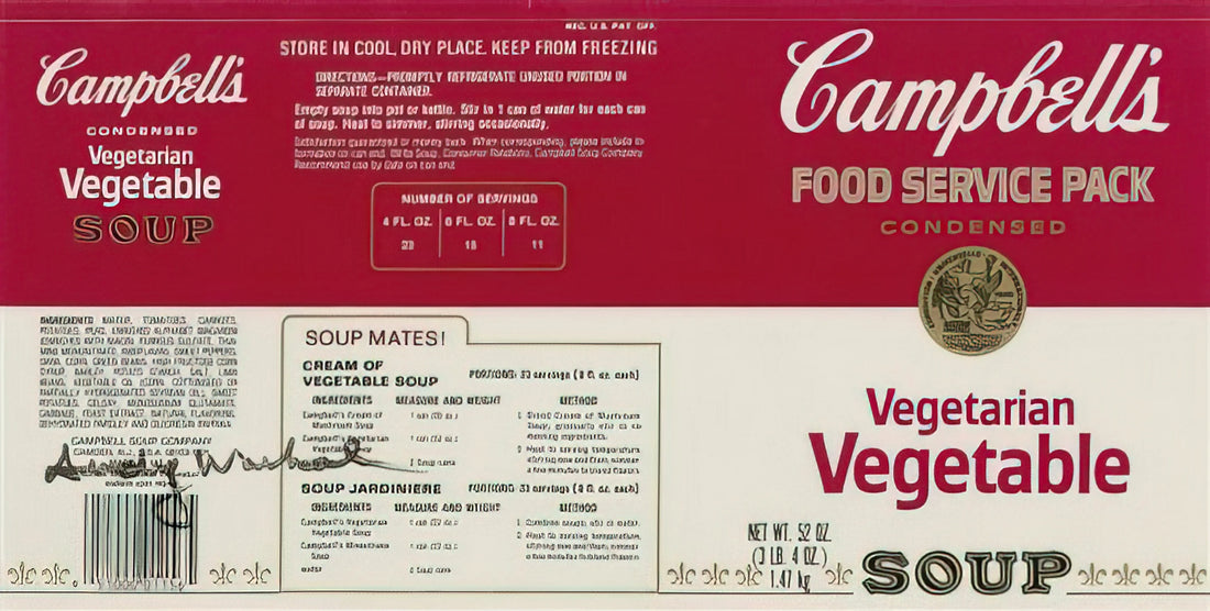 Warhol Campbell Soup Original: The Iconic Print That Defined Pop Art - Campbell Soup Company by Andy Warhol