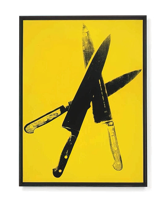 Warhol Posters for Sale: A Collector's Guide to Acquiring Iconic Pop Art Prints - Knives by Andy Warhol