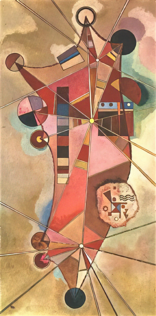 Wassily Kandinsky and Abstract Expressionism: The Spiritual Pioneer of Non-Objective Art - FIXED POINTS by Wassily Kandinsky