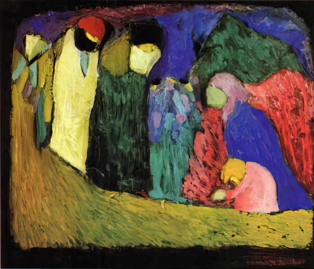 Wassily Kandinsky: The Pioneer of Abstract Art and His Enduring Legacy - ENCOUNTER 1908 by Wassily Kandinsky