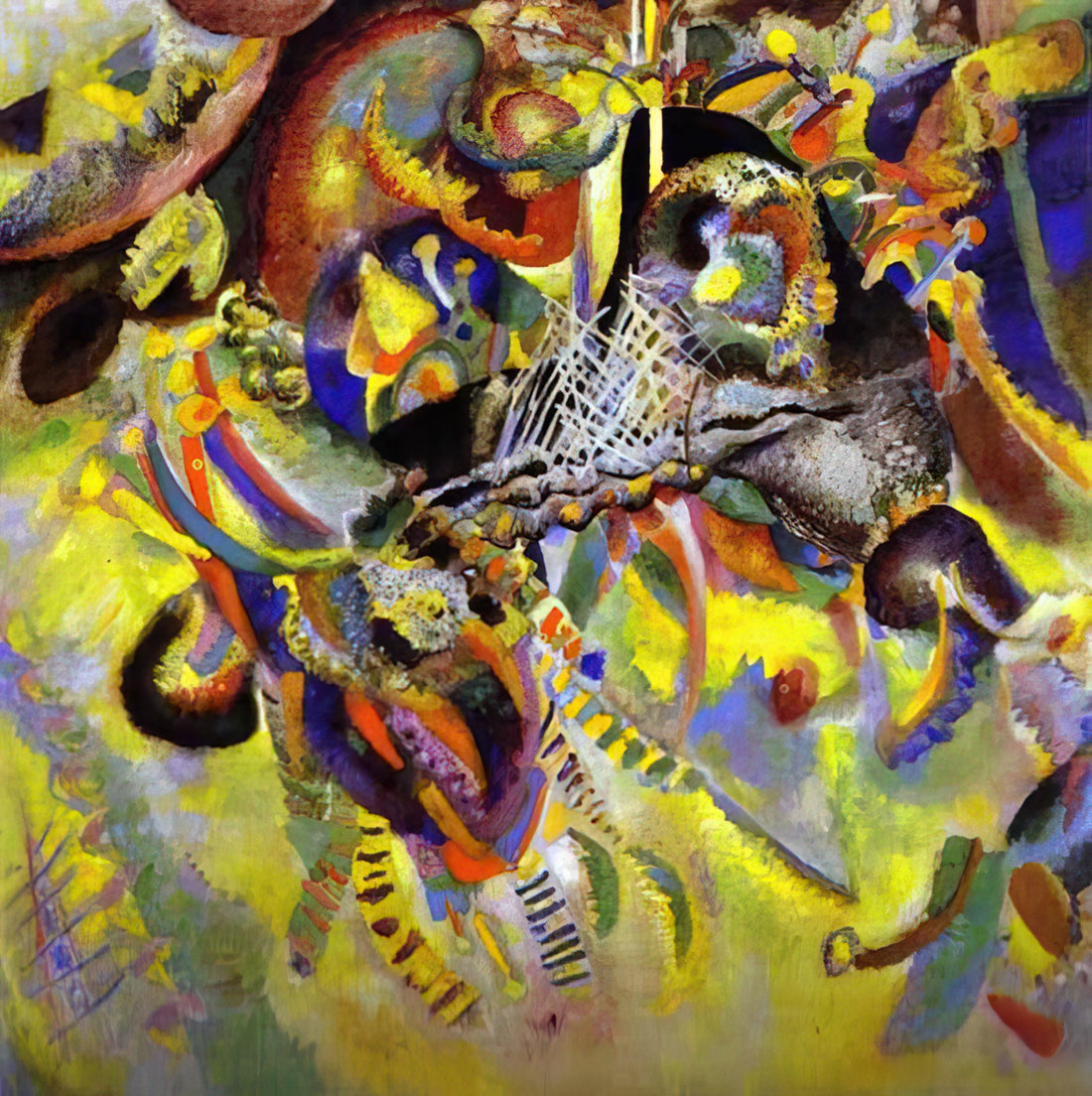 Wassily Kandinsky: The Visionary Painter Who Invented Abstract Art - FUGUE 1914 by Wassily Kandinsky