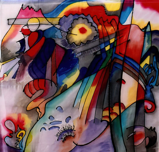 Wassily Kandinsky's 'Small Pleasures': A Pivotal Moment in Abstract Art - NOT_DETECTED_189363 by Wassily Kandinsky