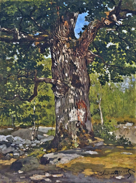 Water Lilies 1919: Claude Monet's Final Vision of Giverny - The Bodmer Oak by claude monet
