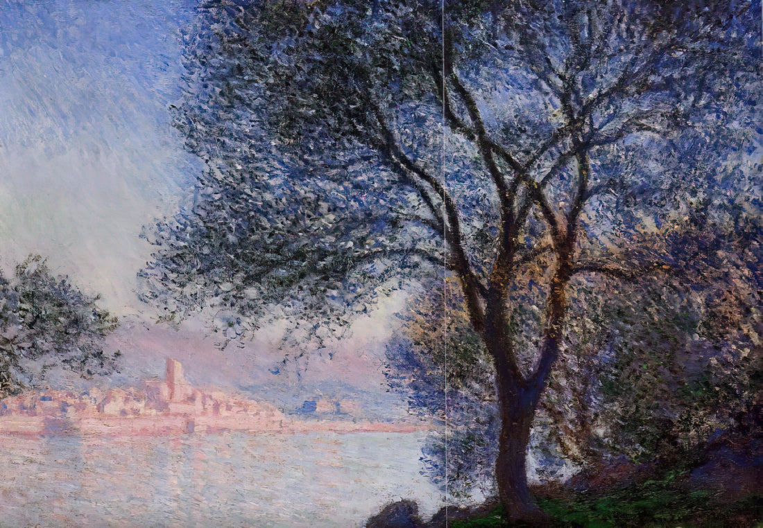 Waterlilies by Claude Monet: The Ultimate Guide to His Iconic Series - Antibes Seen from the Salis Gardens 02 by claude monet