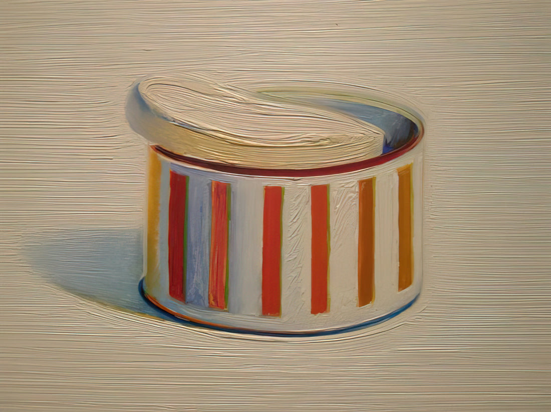 Wayne Thiebaud Landscape Paintings: The Geometry of Memory and Place - Powder with Puff - 1966 by Wayne Thiebaud