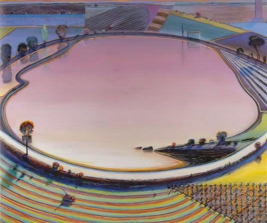 Wayne Thiebaud at Christie's: A Collector's Guide to the Artist's Market and Legacy - Reservoir - 1999 by Wayne Thiebaud
