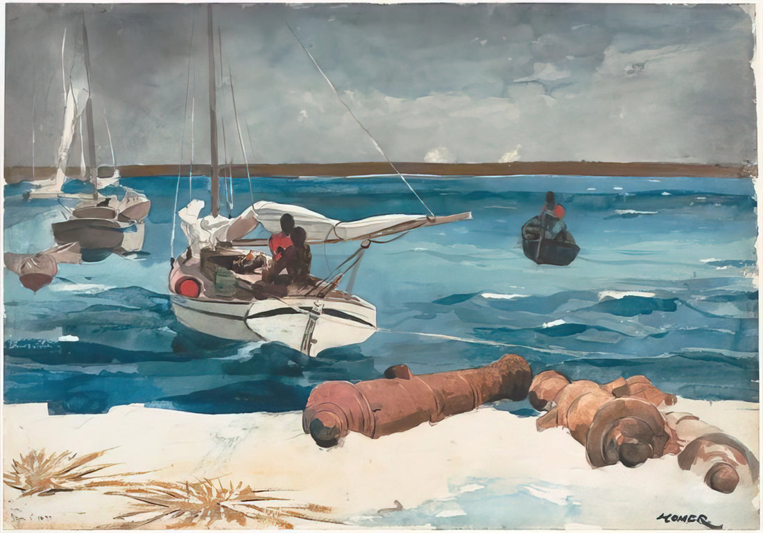 Winslow Homer's Art: A Deep Dive into the American Master's Vision - NASSAU 1899 by Winslow Homer
