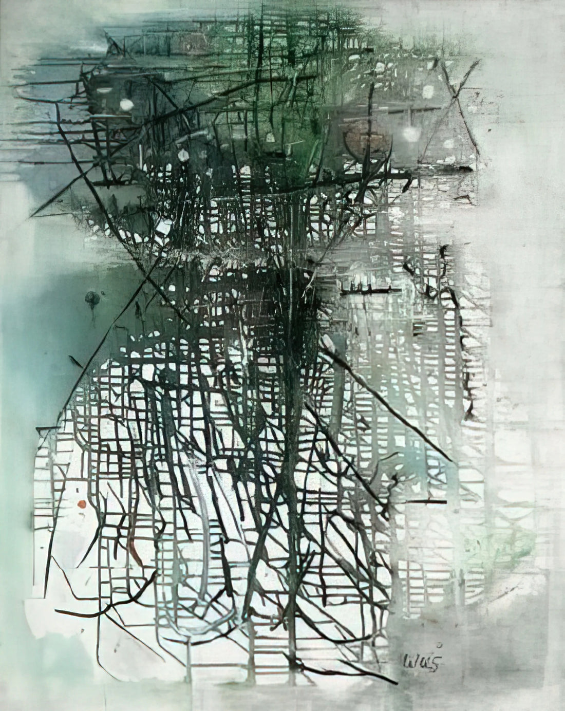 Wols: The Enigmatic Visionary of Art Informel and Post-War Abstraction - Composition - Art Informel by Wols
