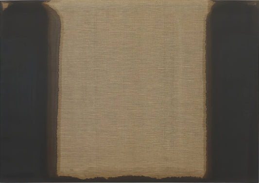 Yun Hyong-keun: The Korean Master of Monochrome and Spiritual Abstraction - Umber Blue - 1978 by Yun Hyong-keun