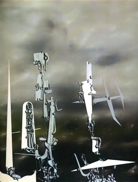 Yves Tanguy Art: Exploring the Dreamscapes of a Surrealist Master - Phantoms by Yves Tanguy