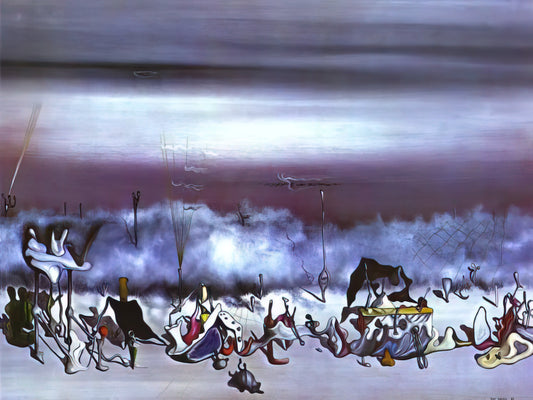 Yves Tanguy Prints: A Collector's Guide to Surrealist Dreamscapes - The Ribbon of Extremes by Yves Tanguy