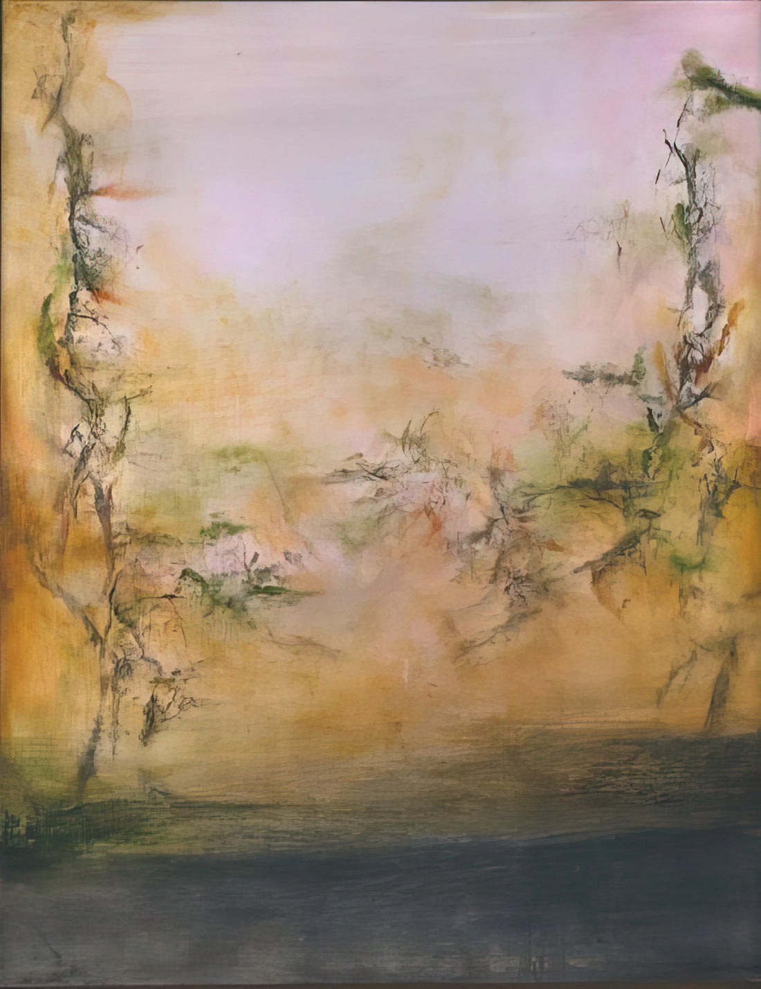 Zao Wou-Ki Paintings for Sale: A Collector's Guide to Acquiring Museum-Quality Prints - 25 5 2001 2001 by Zao Wou-Ki