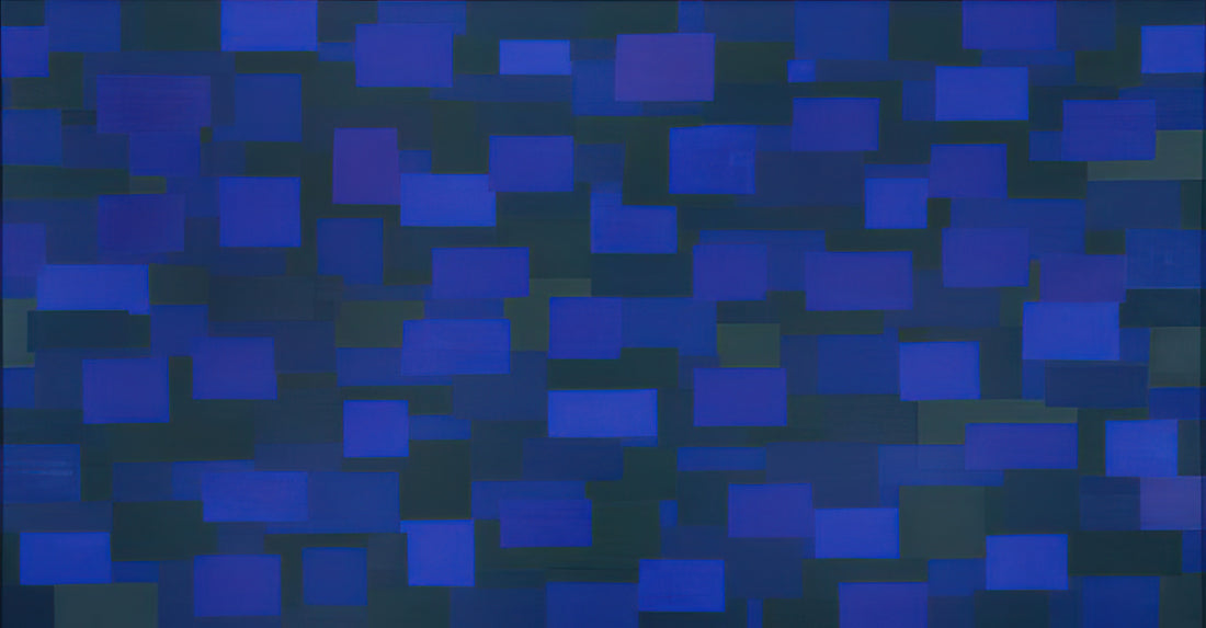 Was macht Ad Reinhardts abstrakte blaue Malerei so besonders?