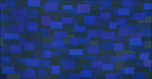 Was macht Ad Reinhardts abstrakte blaue Malerei so besonders?