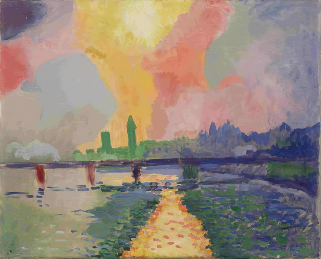 What Makes André Derain’s Charing Cross Bridge (1906) a Masterpiece of Fauvist Innovation?