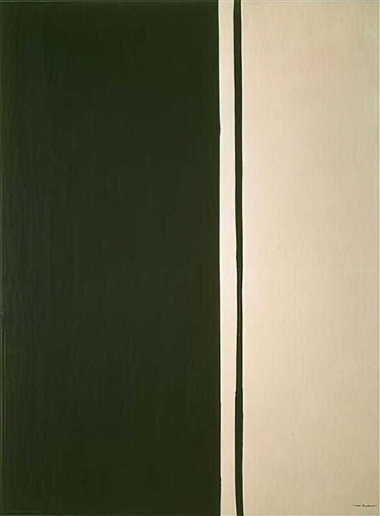 What Is Barnett Newman’s Black Fire I and Why Does It Define Modern Minimalism?