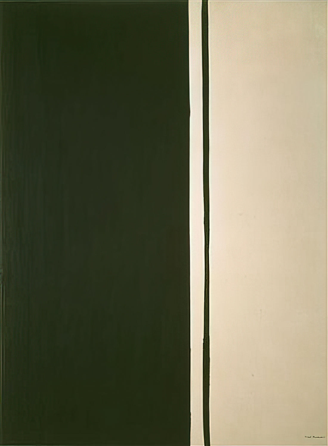 What Is Barnett Newman’s *Black Fire I* and Why Does It Matter in Modern Art?