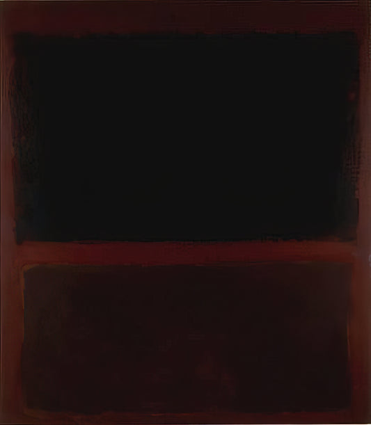 What Makes Mark Rothko’s Black on Dark Sienna on Purple a Masterpiece of Abstract Expressionism?