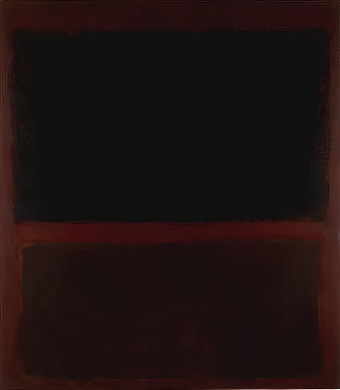 What Is Mark Rothko’s Black on Dark Sienna on Purple? A Masterpiece of Silent Intensity
