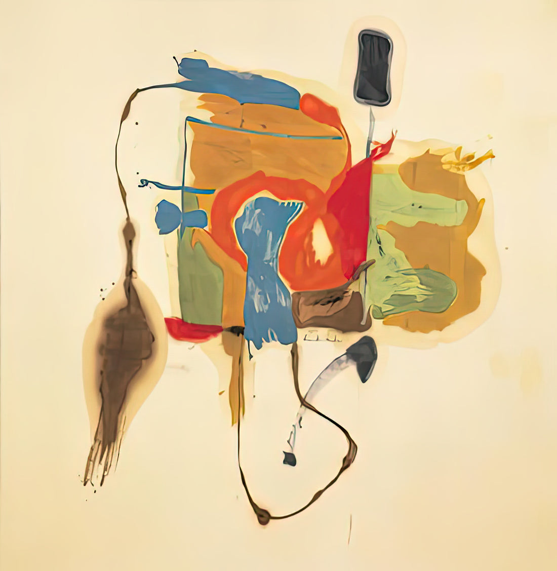 What Is Helen Frankenthaler's 'Blue Form in a Scene'? A Deep Dive into the Iconic Abstract Expressionist Masterpiece