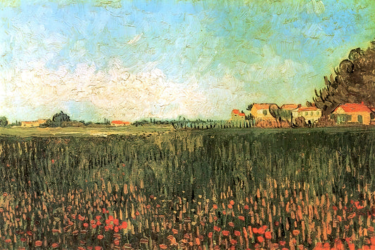 Warum ist Van Goghs "Blühender Pfirsichbaum" ein Meisterwerk der Post-Impressionismus?