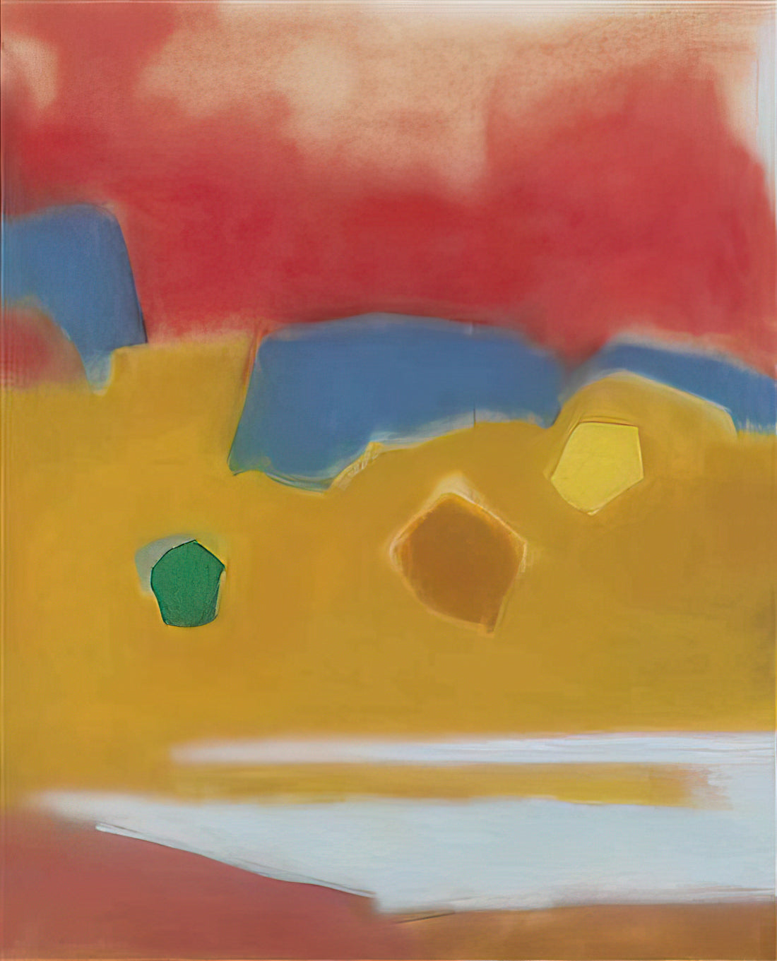 Wer war Esteban Vicente und warum ist sein Collage-Kunstwerk so bedeutend?