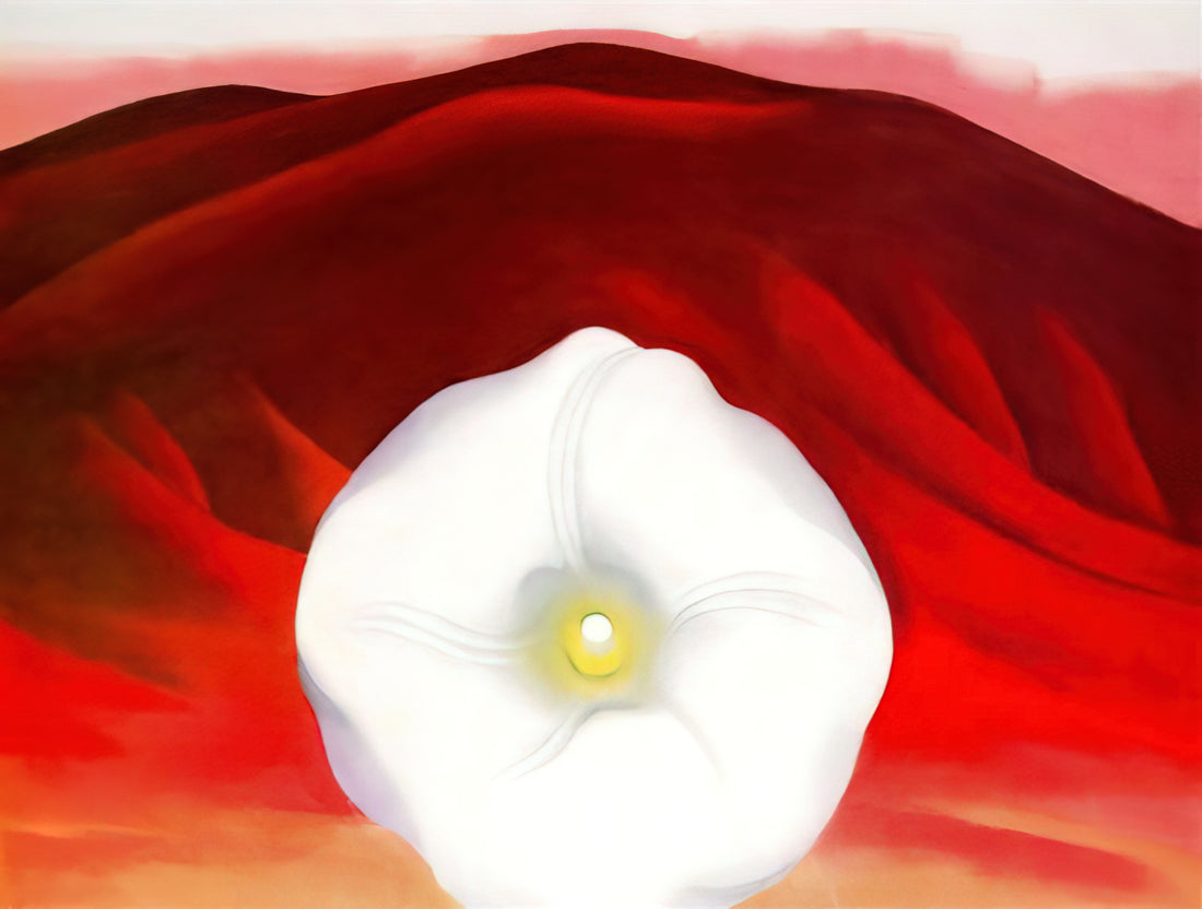 Warum sind Georgia O'Keeffes Blumenbilder so berühmt?