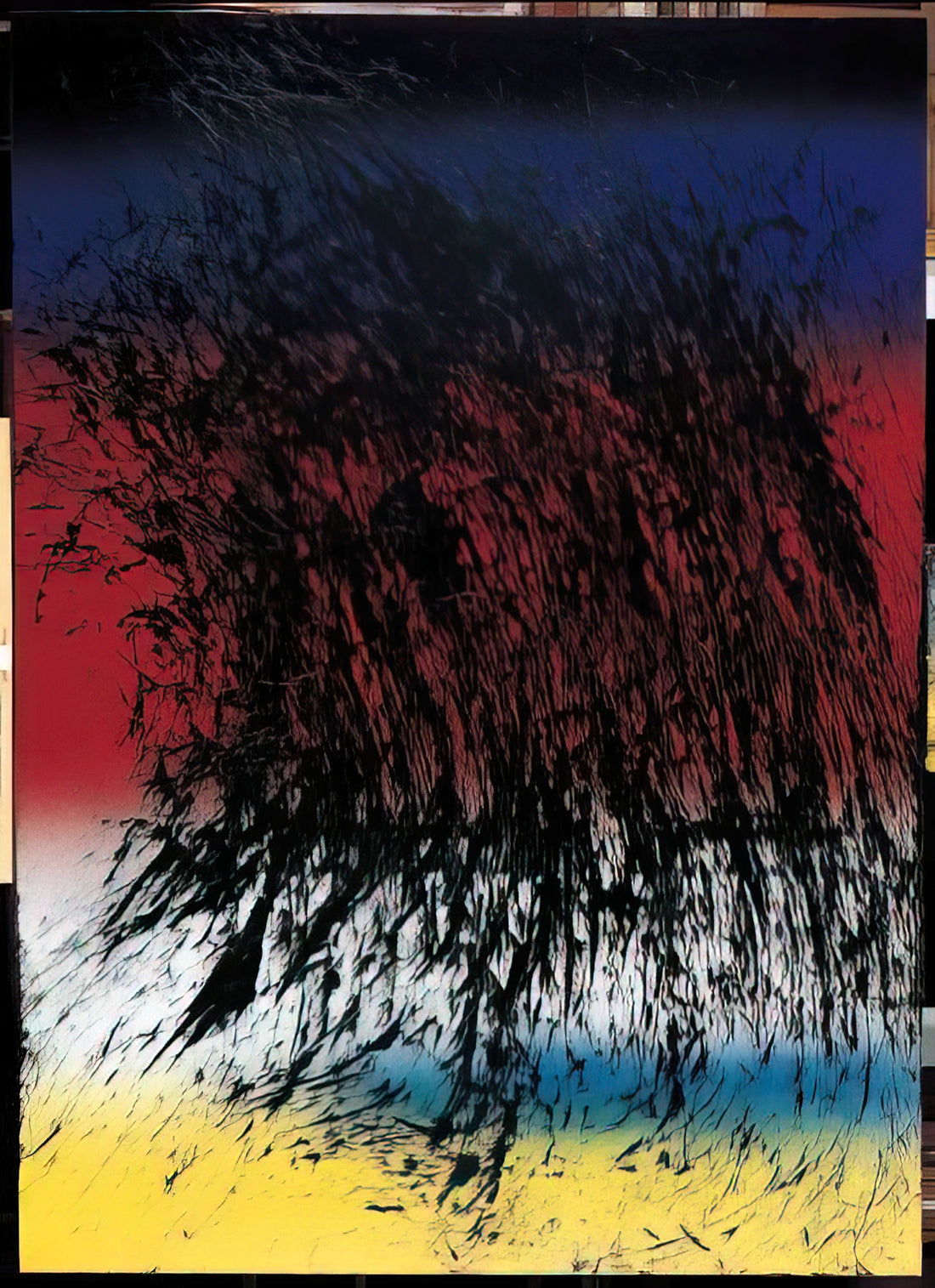 Was macht Hans Hartungs "Untitled" zu einem Meisterwerk der abstrakten Kunst?