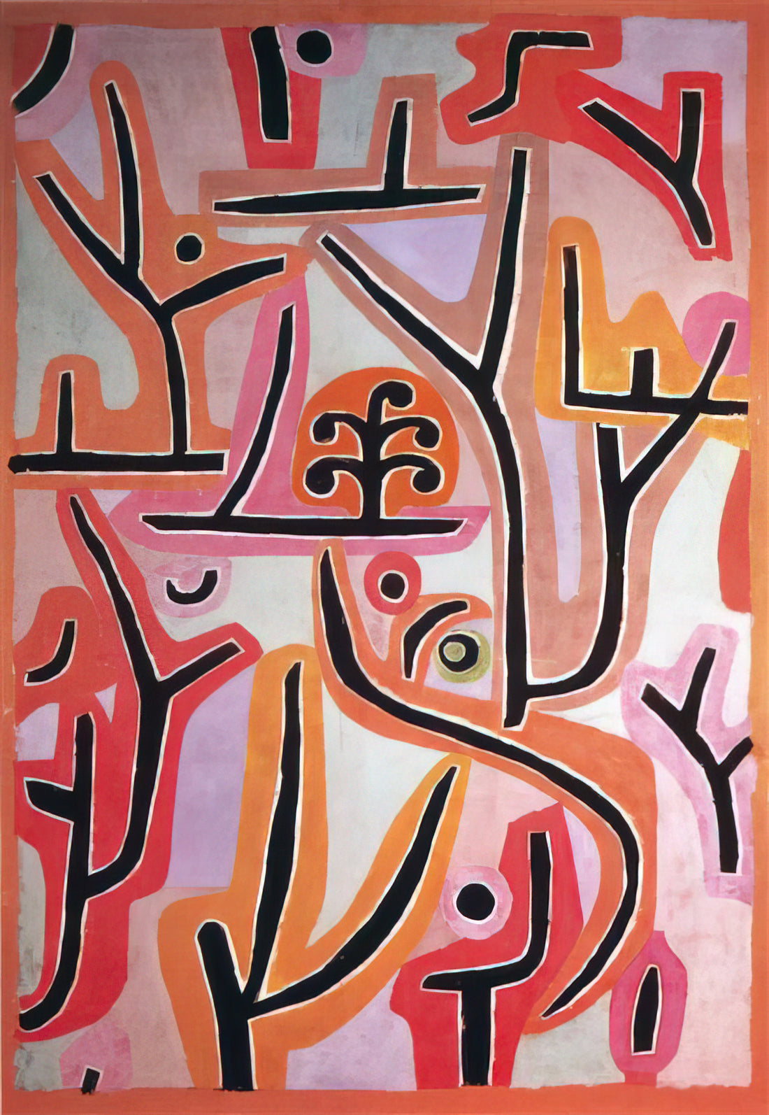 Was sind die Haupt- und Nebenwege von Paul Klee?