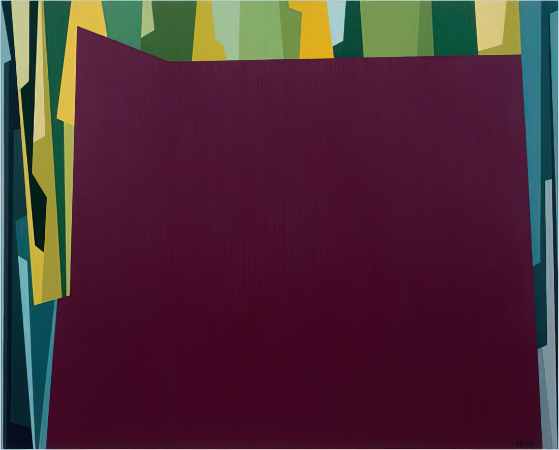 Karl Benjamin Drucke: Ein tiefer Einblick in das Werk eines abstrakten Expressionisten