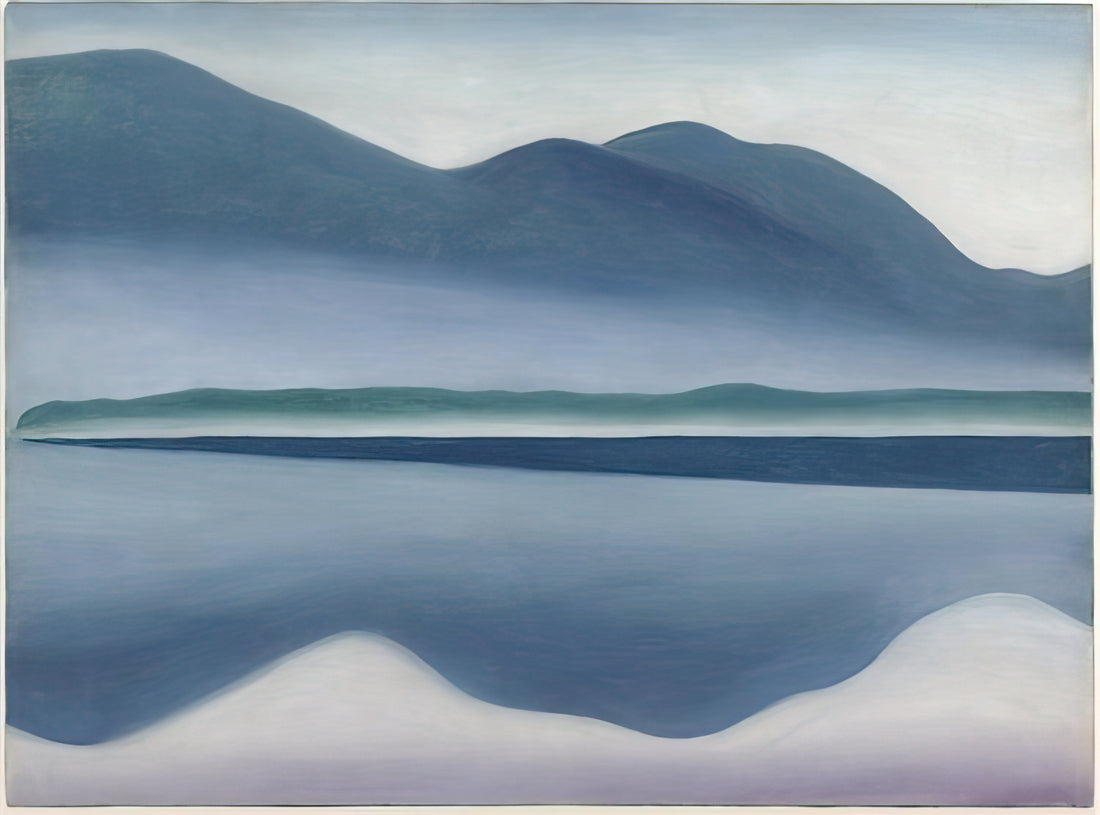 What Makes Georgia O'Keeffe's Lake George Reflection So Iconic?