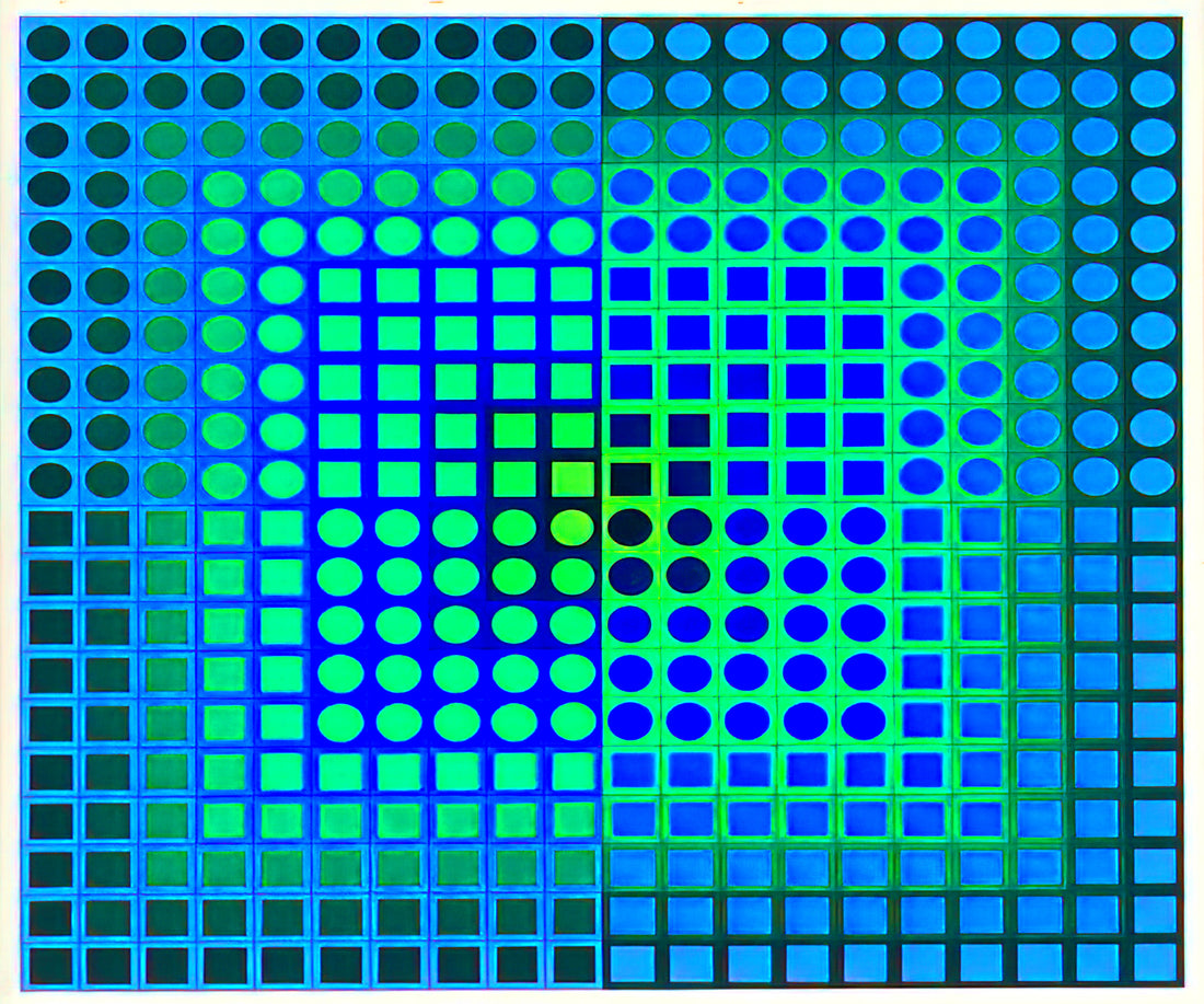 Wer war der Maler Victor Vasarely und warum ist er wichtig?