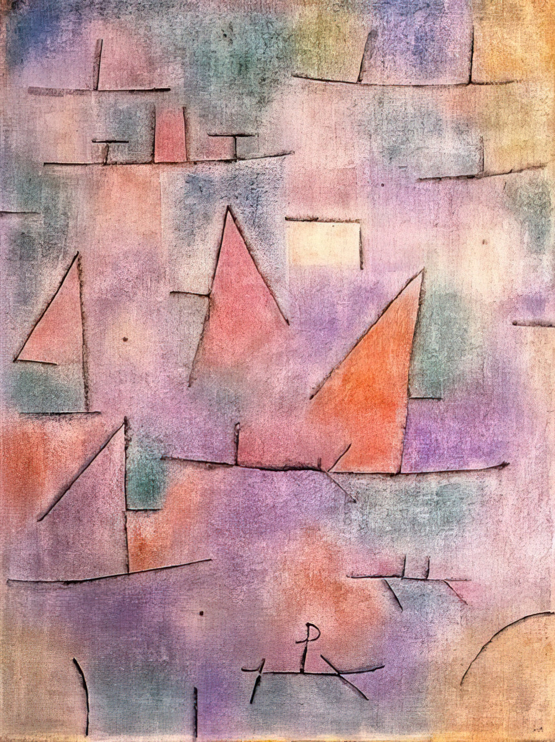 Paul Klee Tempelviertel von Pert: Eine Analyse des Meisterwerks
