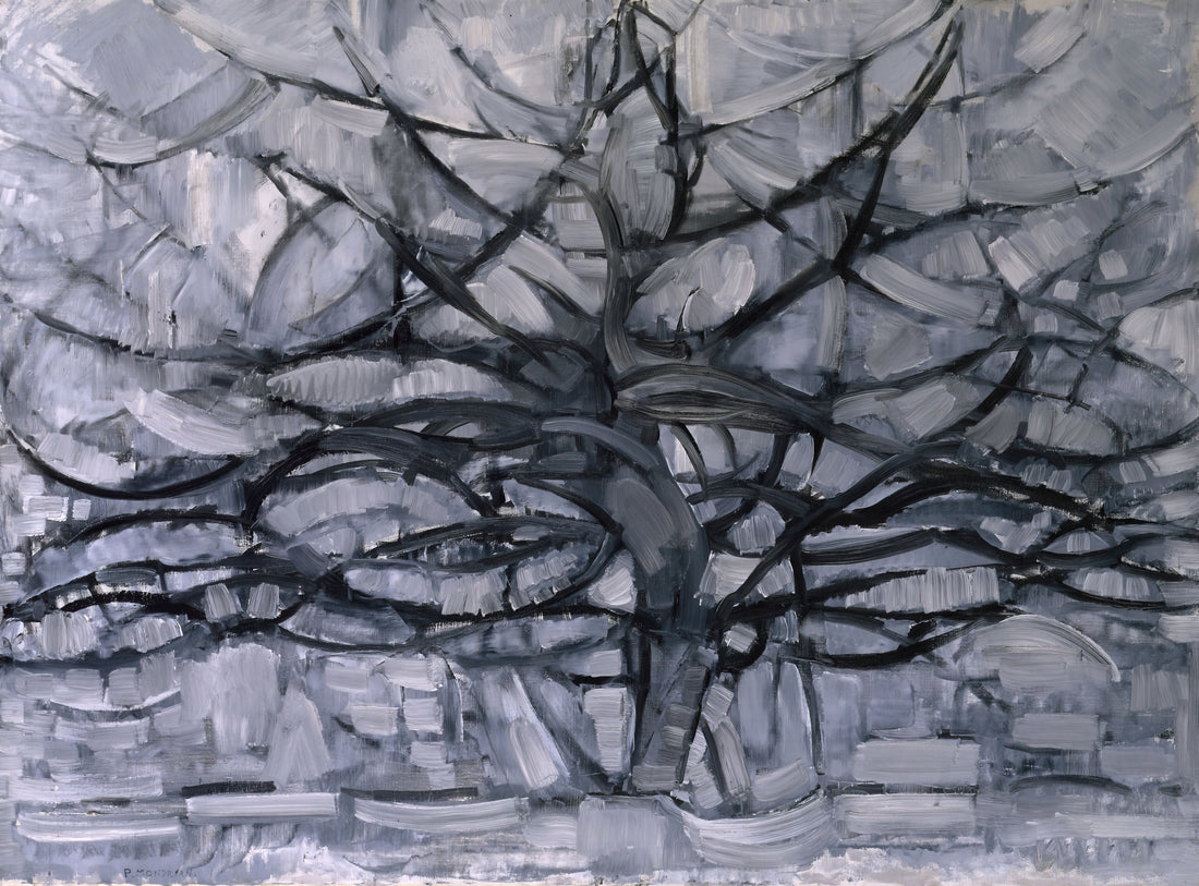 What Is the Story Behind Piet Mondrian’s *The Grey Tree*?