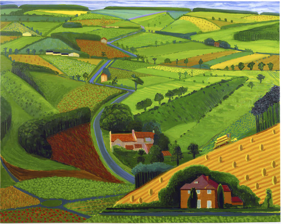 Was macht David Hockney Plakate zu zeitlosen Kunstwerken?