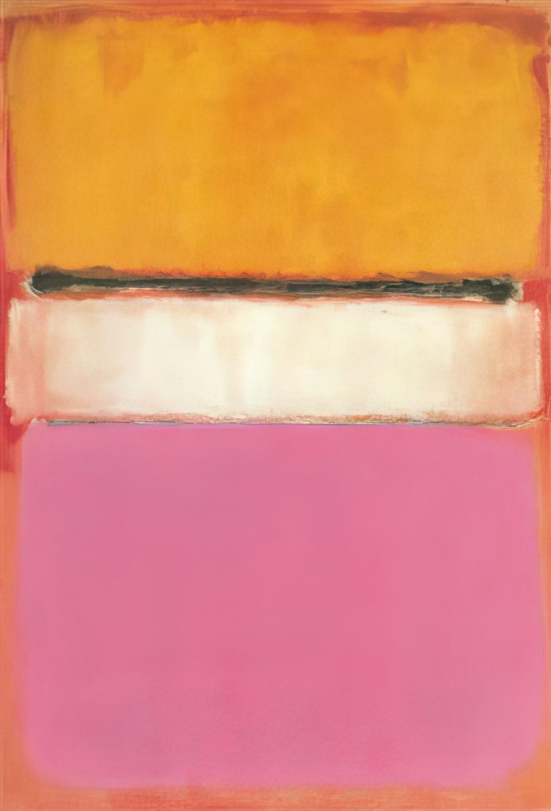 What Does Mark Rothko’s Red and Pink on Pink Reveal About His Emotional Landscape?
