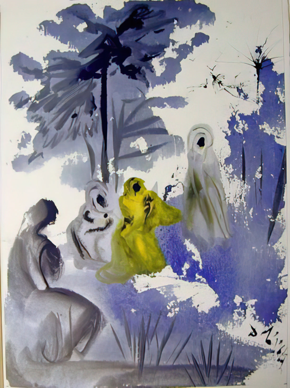 Salvador Dalí 1972: Ein Meisterwerk des Surrealismus