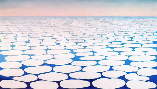 What Does Georgia O'Keeffe's 'Sky Above Clouds' Reveal About Her Artistic Vision?