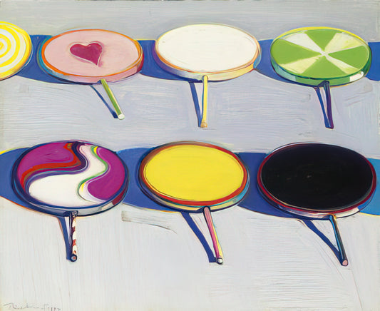 Wayne Thiebaud: Ein Blick auf die Ausstellung in der Fondation Beyeler